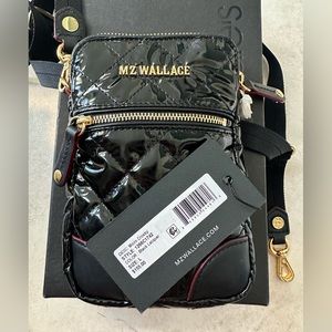 MZ WALLACE CROSSBODY BAG- BLACK
